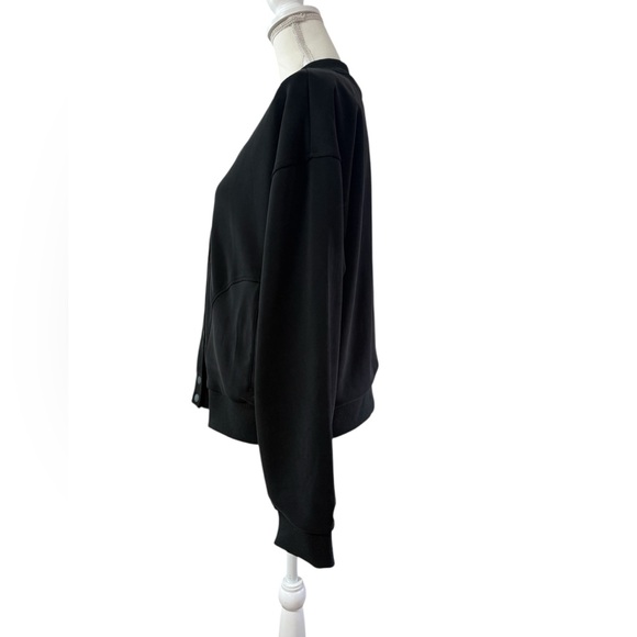 SCOTCH & SODA Ámsterdam Women's Black Button-Up Jacket size L - Picture 3 of 9